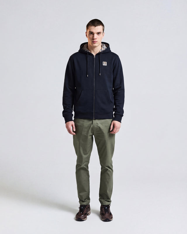 BADGE FULL ZIP HOODIE