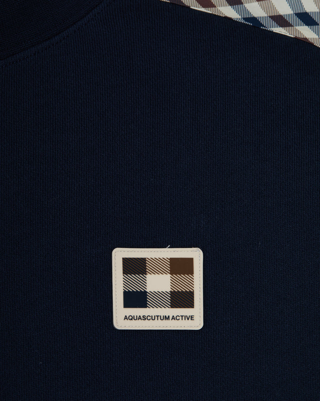 Aquascutum Active LAMINA INSERT CREWNECK