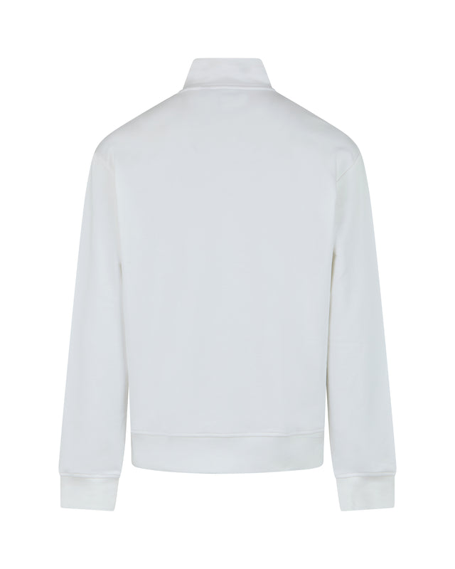 HALF ZIP MOCK NECK