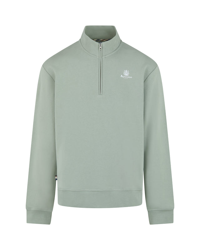 Aquascutum Active HALF ZIP MOCK NECK