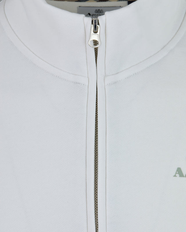 HALF ZIP MOCK NECK