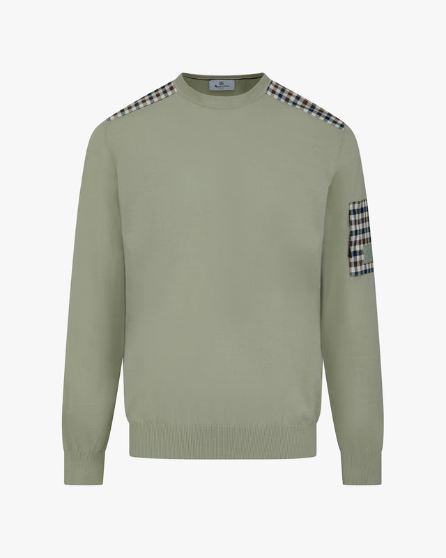 Aquascutum Active LAMINA POCKET CREWNECK
