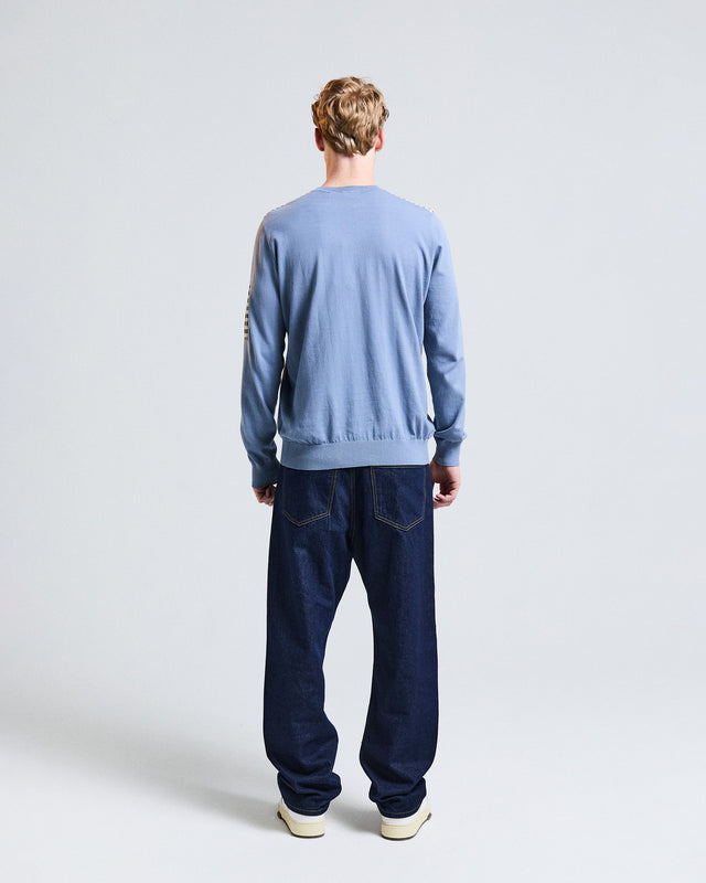 LAMINA POCKET CREWNECK