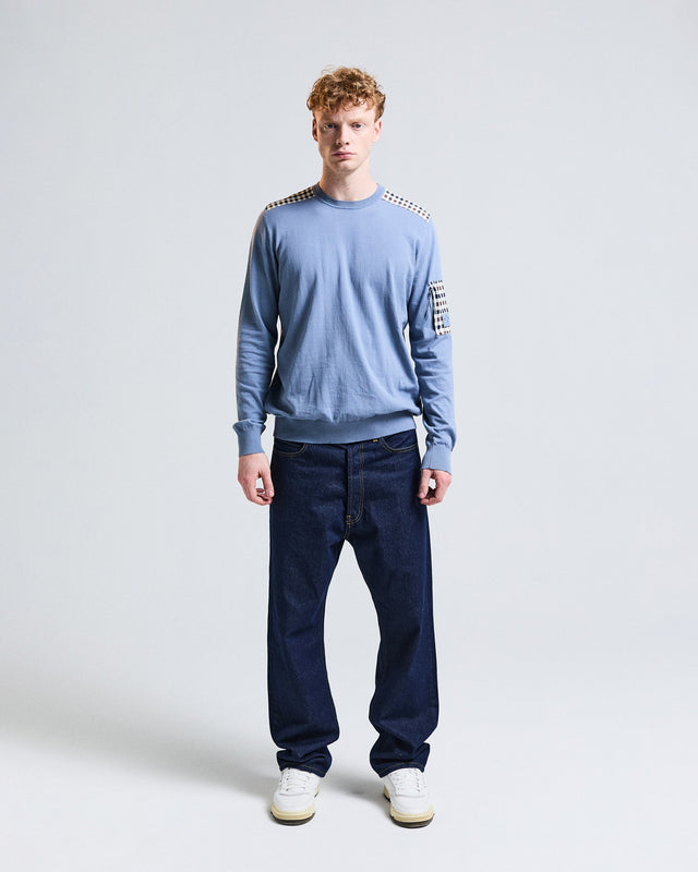 LAMINA POCKET CREWNECK