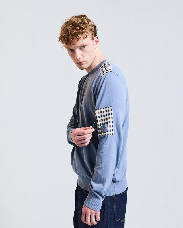 LAMINA POCKET CREWNECK