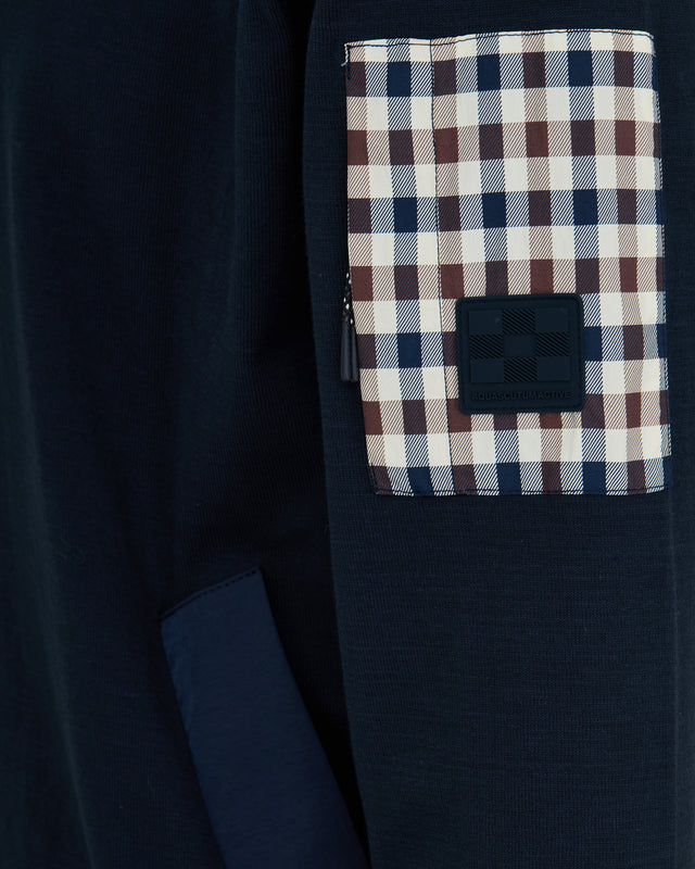 Aquascutum Active LAMINA POCKET MOCK NECK