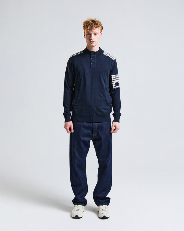 Aquascutum Active LAMINA POCKET MOCK NECK