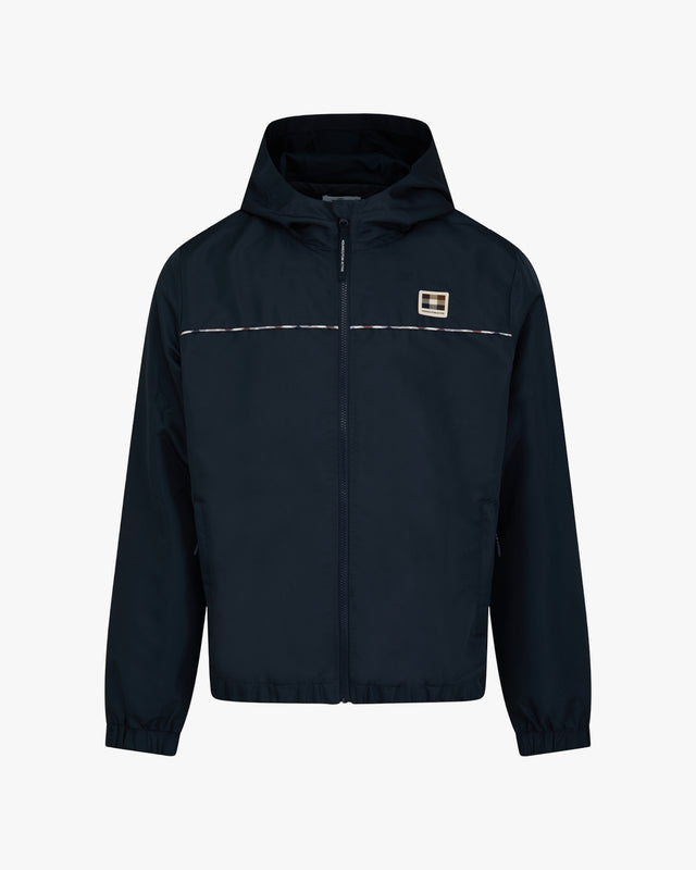 Aquascutum Active DIAMOND WAVE BADGE TRACK TOP