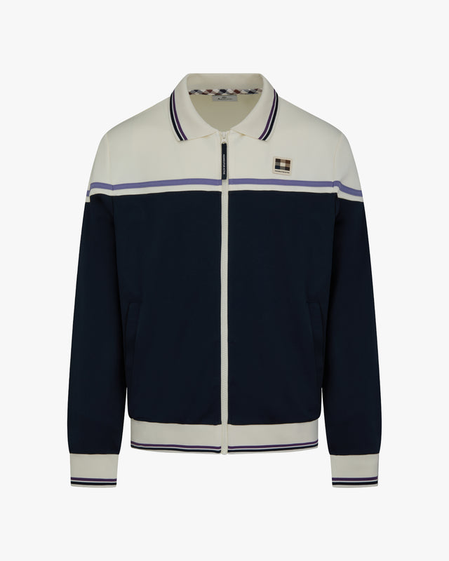 POLO COLLAR TRACK TOP