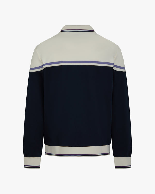 Aquascutum Active POLO COLLAR TRACK TOP