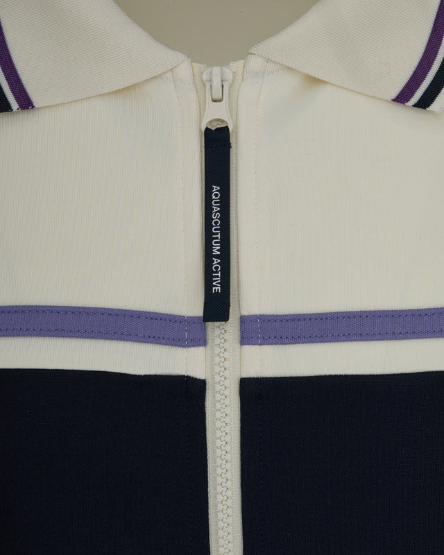 Aquascutum Active POLO COLLAR TRACK TOP