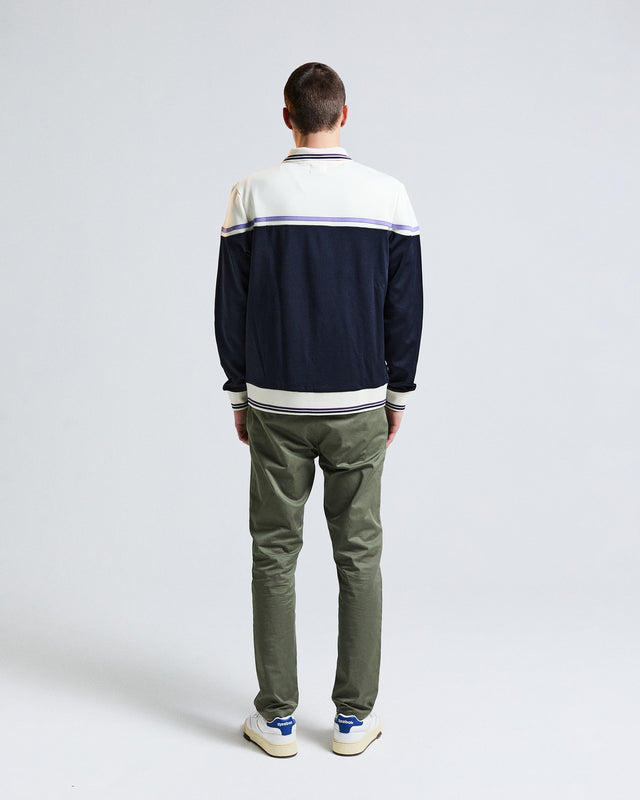 POLO COLLAR TRACK TOP