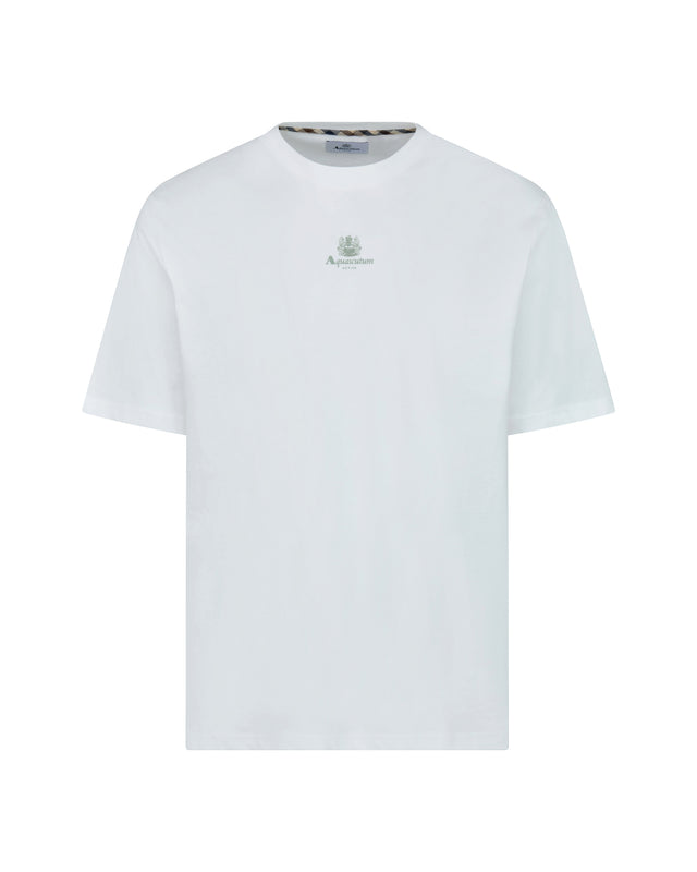 Aquascutum Active CENTRAL SMALL LOGO T-SHIRT