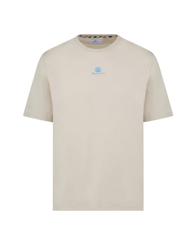 Aquascutum Active CENTRAL SMALL LOGO T-SHIRT