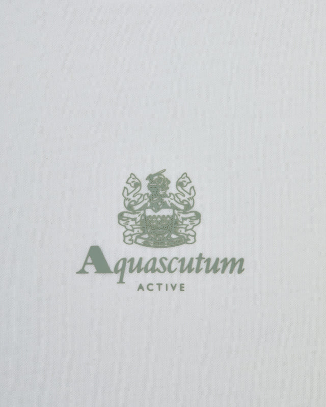 Aquascutum Active CENTRAL SMALL LOGO T-SHIRT