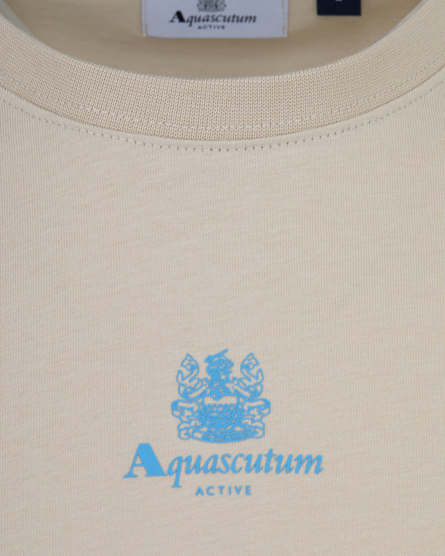 Aquascutum Active CENTRAL SMALL LOGO T-SHIRT