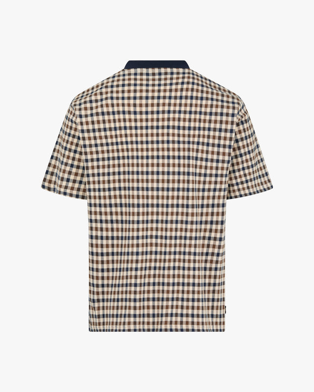 Aquascutum Active CLUB CHECK T-SHIRT