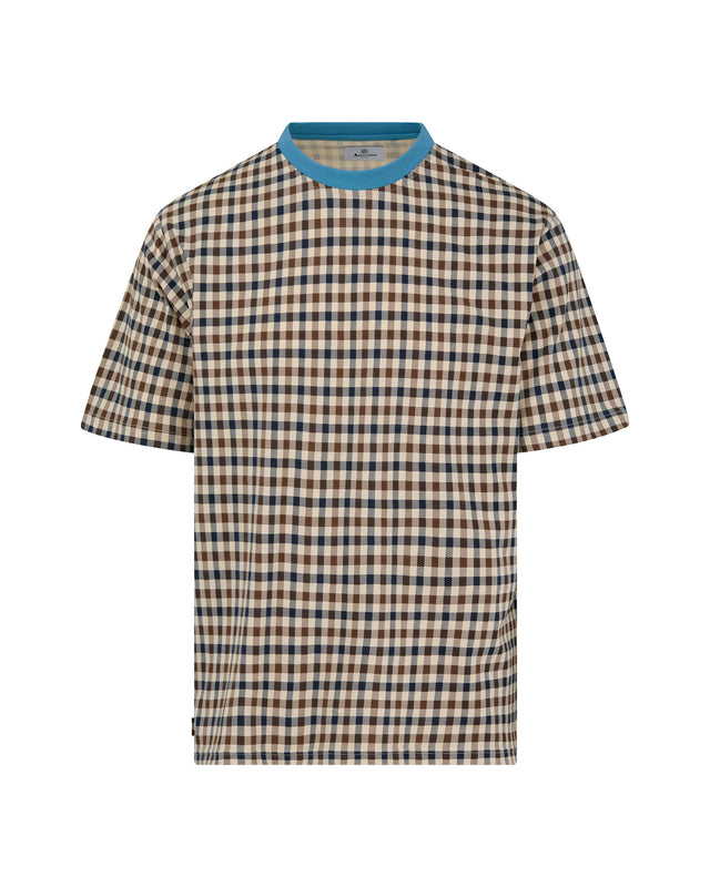 Aquascutum Active CLUB CHECK T-SHIRT