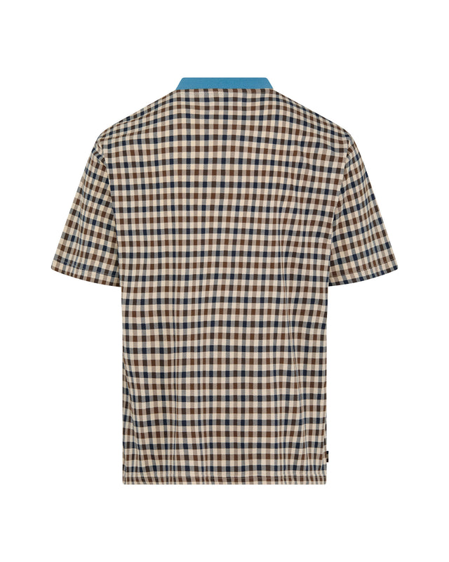 Aquascutum Active CLUB CHECK T-SHIRT