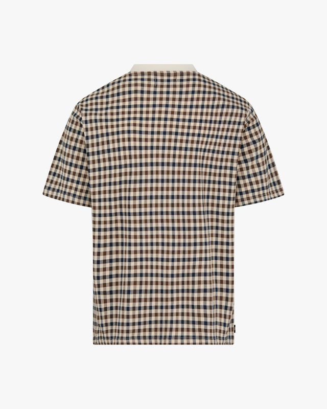 Aquascutum Active CLUB CHECK T-SHIRT
