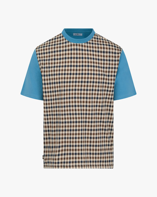 BODY CLUB CHECK T-SHIRT
