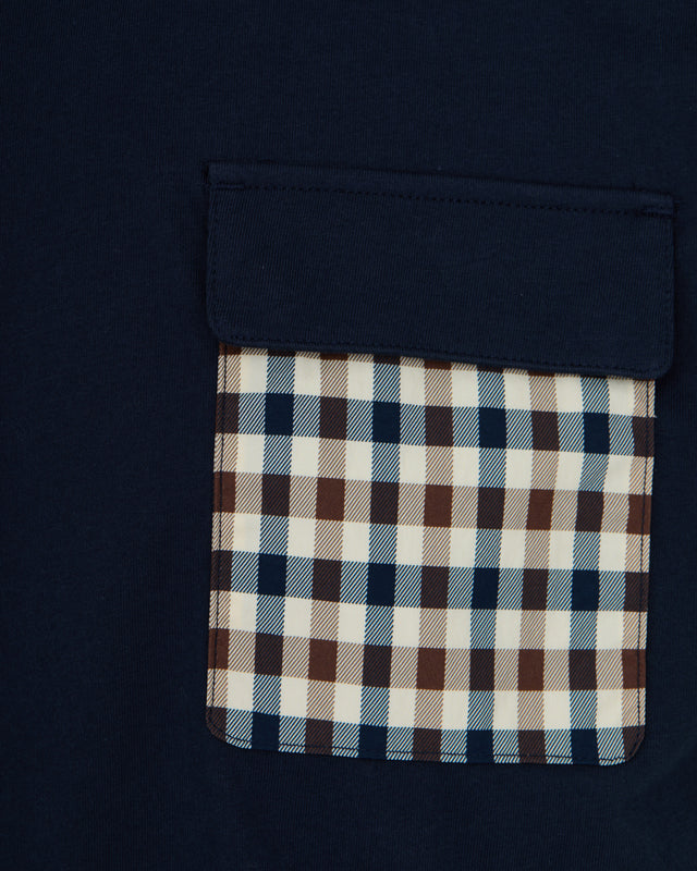 Aquascutum Active LAMINA POCKET T-SHIRT