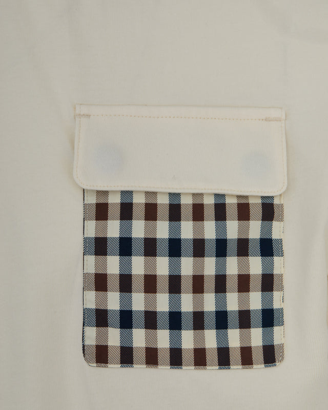 Aquascutum Active LAMINA POCKET T-SHIRT