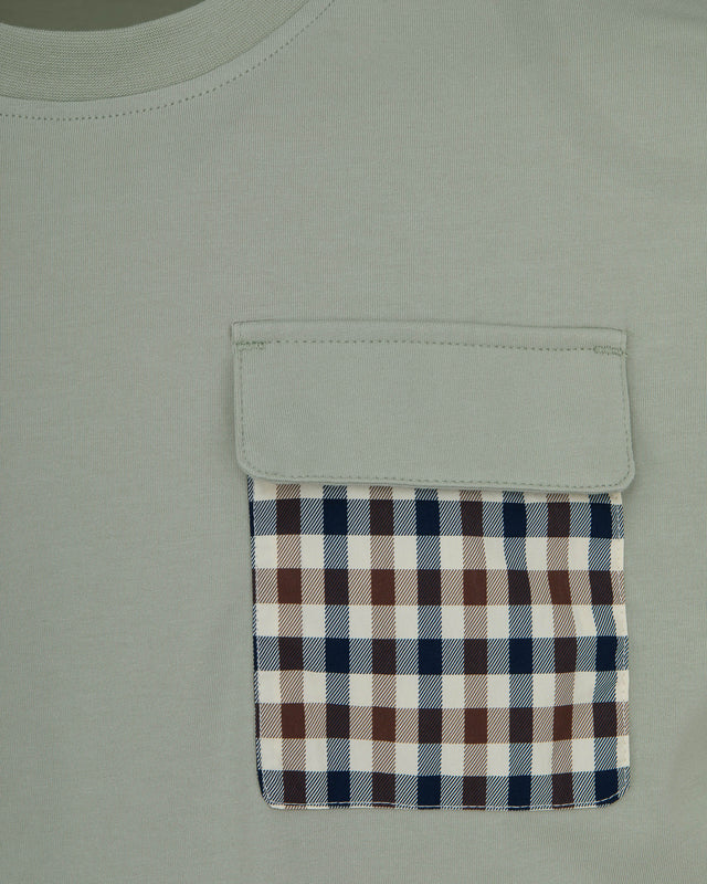 Aquascutum Active LAMINA POCKET T-SHIRT