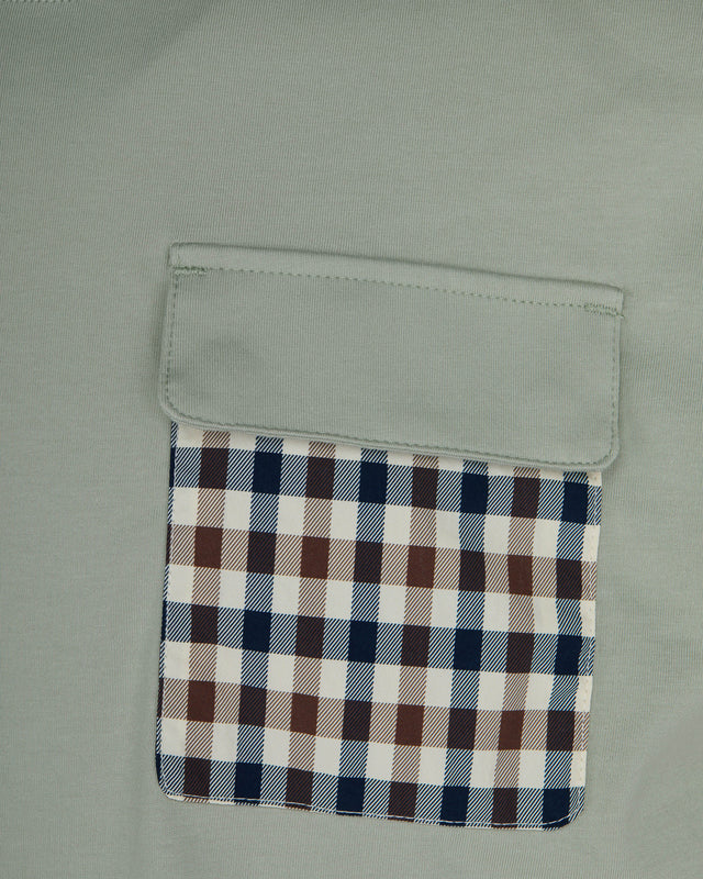 Aquascutum Active LAMINA POCKET T-SHIRT