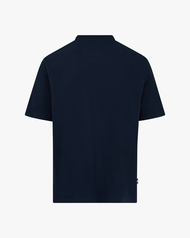 Aquascutum Active CLUB CHECK PANEL T-SHIRT