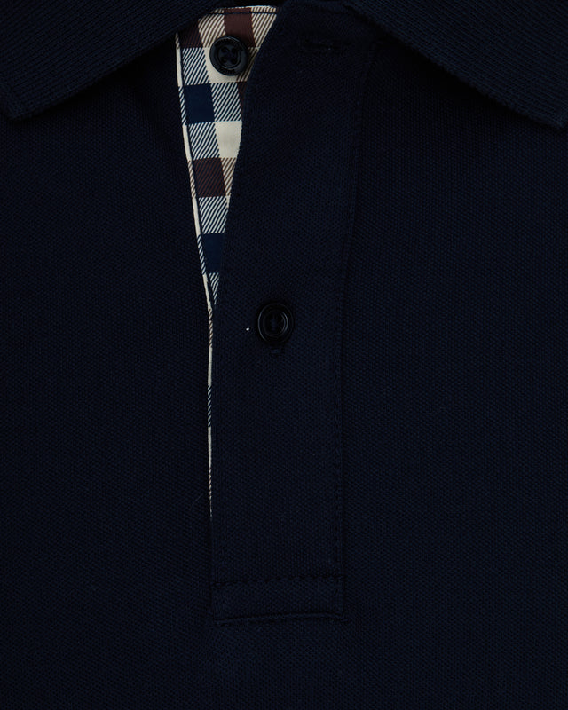 Aquascutum Active CC STRETCH PIQUET SLEEVES POLO