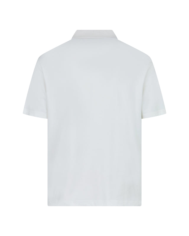 STRETCH PIQUET BADGE POLO