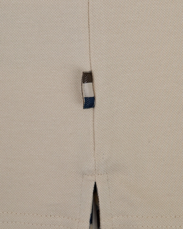 STRETCH PIQUET BADGE POLO