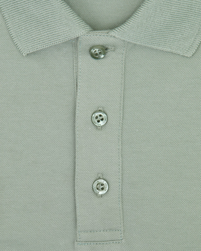 STRETCH PIQUET BADGE POLO