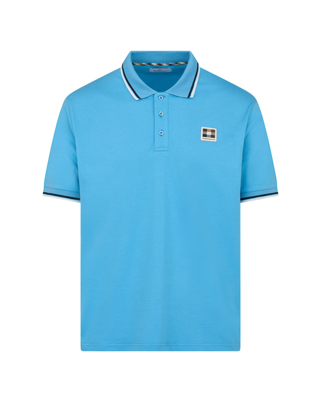 STRETCH PIQUET STRIPES POLO