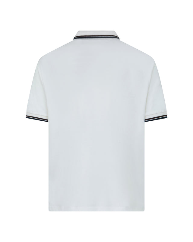 STRETCH PIQUET STRIPES POLO