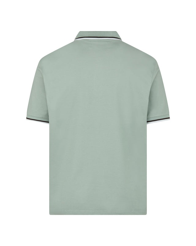 STRETCH PIQUET STRIPES POLO