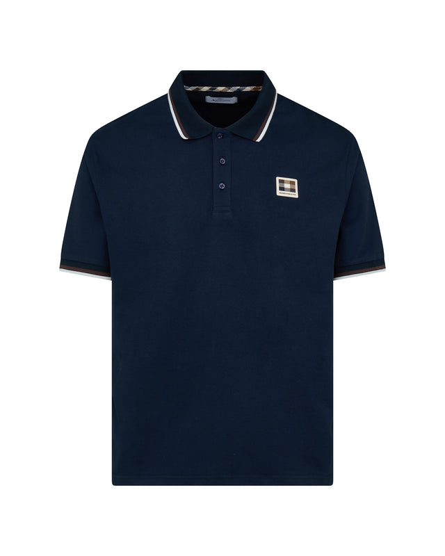 STRETCH PIQUET STRIPES POLO