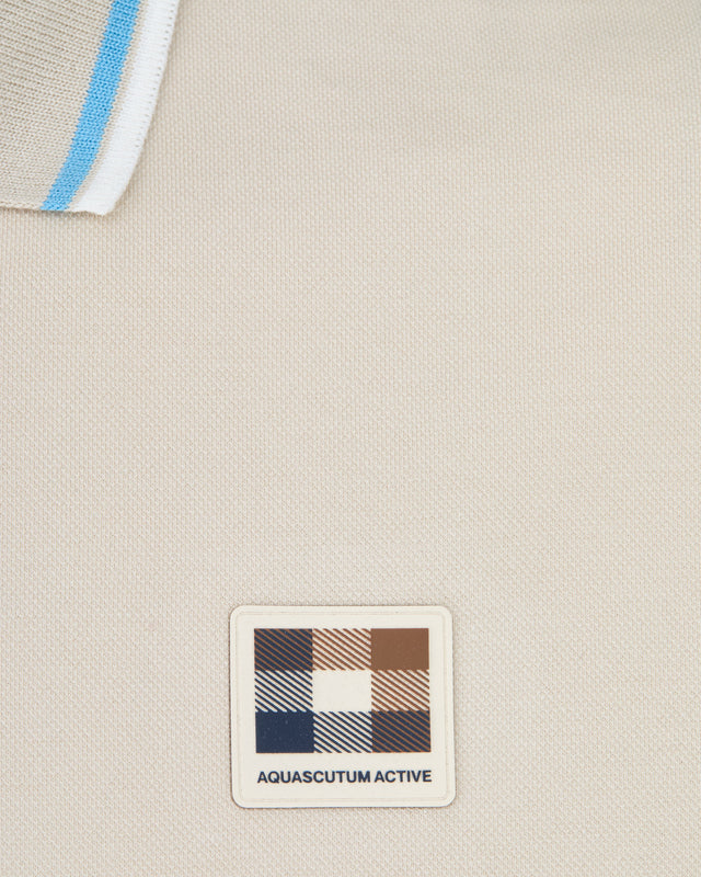 STRETCH PIQUET STRIPES POLO