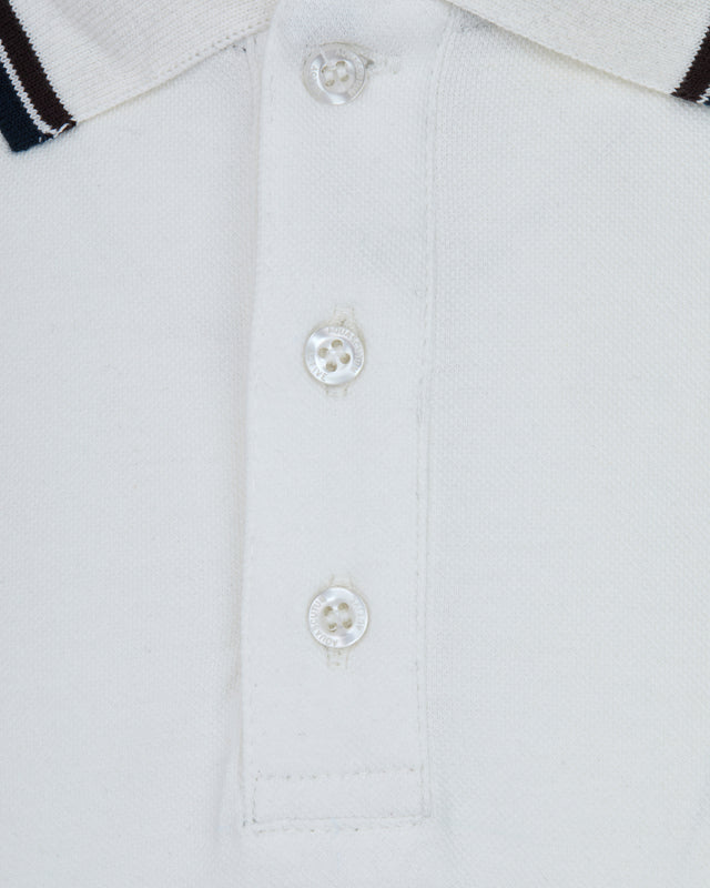 STRETCH PIQUET STRIPES POLO