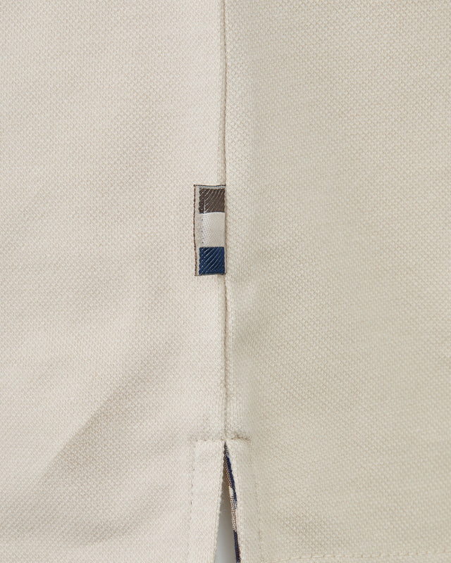 STRETCH PIQUET STRIPES POLO