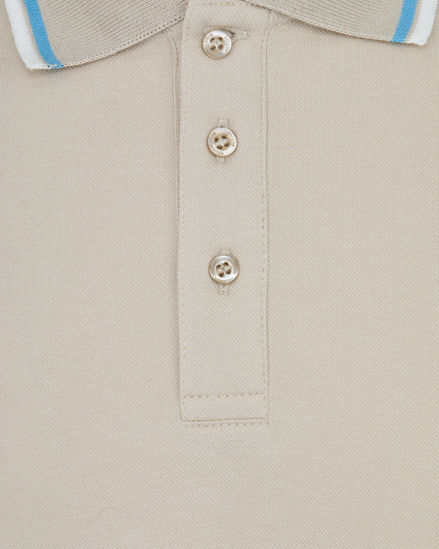 STRETCH PIQUET STRIPES POLO