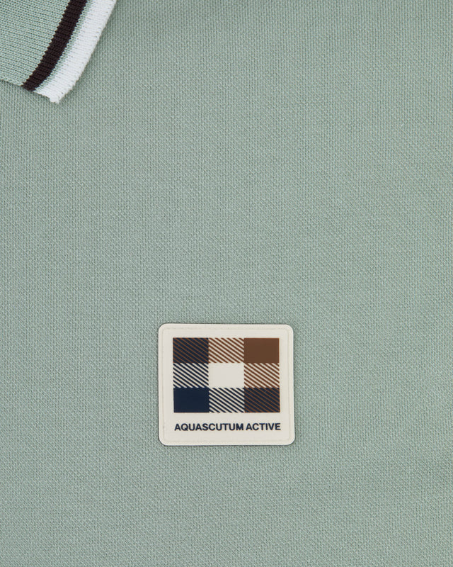 STRETCH PIQUET STRIPES POLO