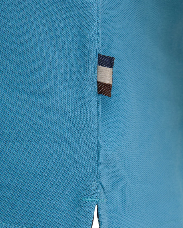 STRETCH PIQUET INSERT POLO