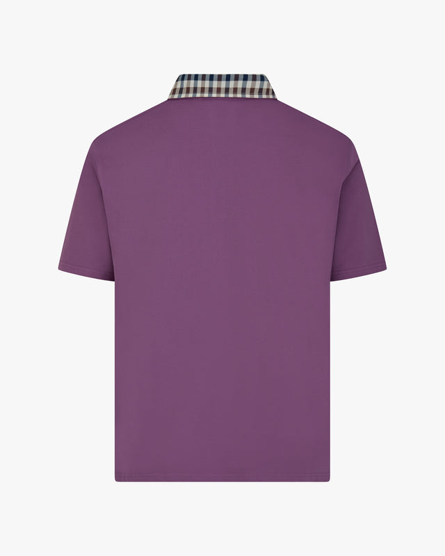 CLUB CHECK COLLAR POLO
