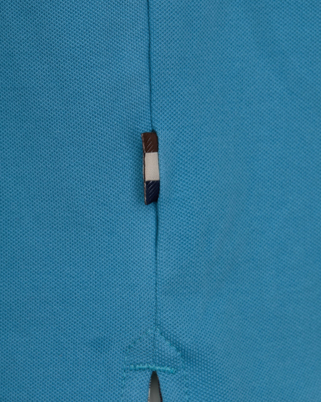 Aquascutum Active CLUB CHECK COLLAR POLO