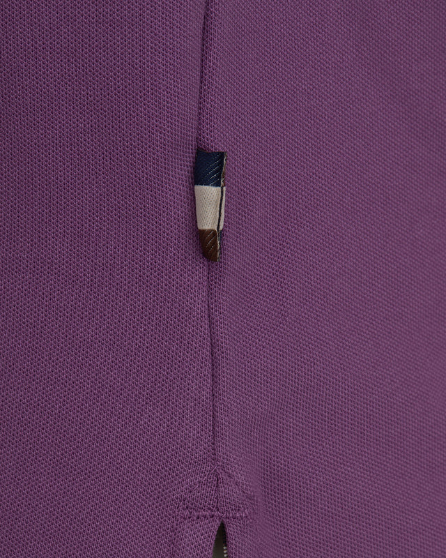 Aquascutum Active CLUB CHECK COLLAR POLO