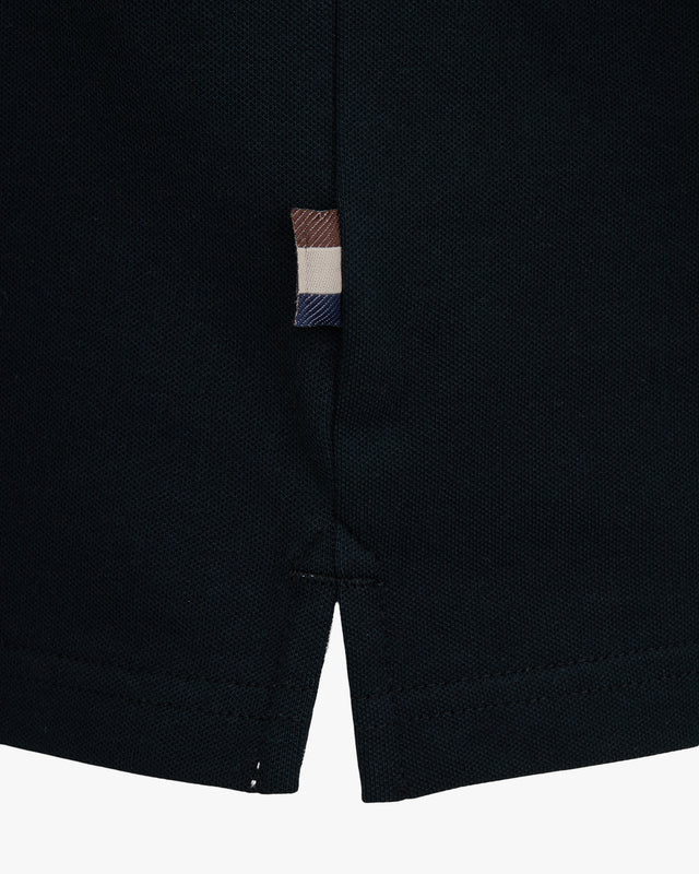 Aquascutum Active CLUB CHECK COLLAR POLO