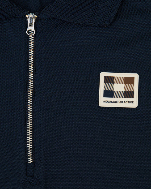 Aquascutum Active POLY PIQUET BADGE POLO