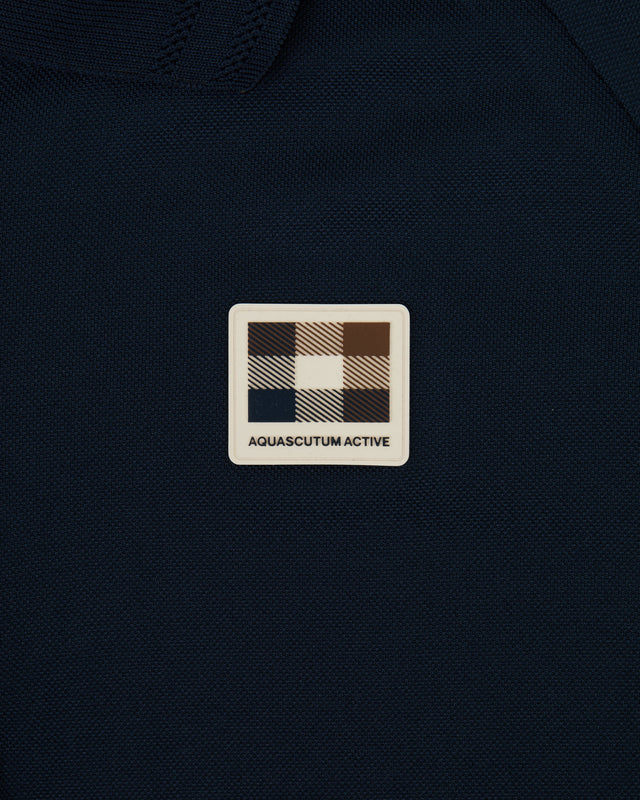 Aquascutum Active POLY PIQUET BADGE POLO